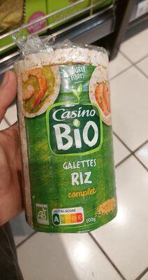 Galettes riz complet