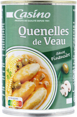 Quenelles de veau sauce financière