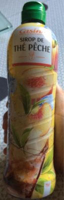 Sirop de thé pêche