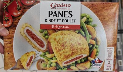 Panés Dinde et Poulet Bolognaise