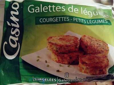 Galettes de légumes courgettes petits légumes