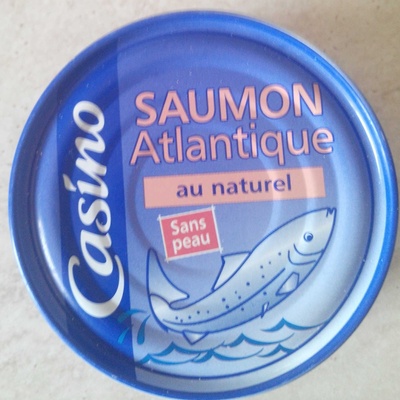 Saumon Atlantique au naturel sans peau sans arêtes