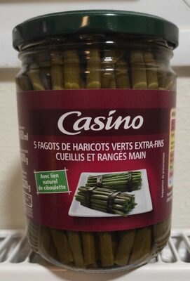 5 Fagots de haricots verts extra-fins