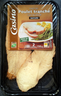 Filet de Poulet tranché cuit au four