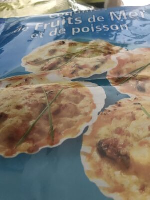 Coquilles de fruits de mer