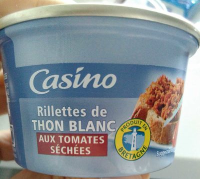 Rillettes de Thon Blanc aux Tomates Séchées