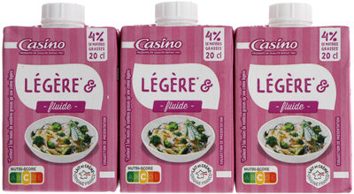 Légère* & Fluide 4% de matières grasses