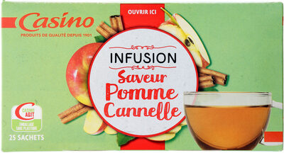 Infusion Pomme cannelle 25 sachets fraîcheur