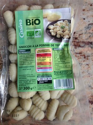 gnocchi à la pomme de terre bio