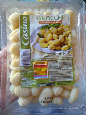Gnocchi à la Pomme de terre