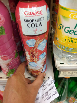 Sirop goût cola