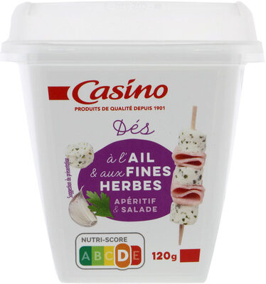 Dés de salade Ail et fines herbes - salade et apéritif