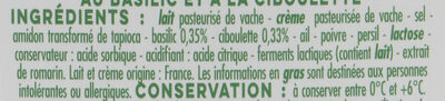 Dés de salade basilic ciboulette - salade et apéritif
