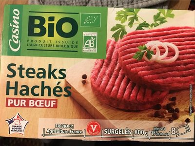 8 Steaks hachés pur boeuf