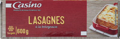 Lasagnes à la bolognaise