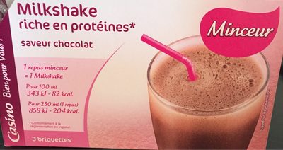 Milkshake Riche en Protéines Saveur Chocolat