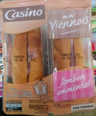 Mini Viennois jambon emmental