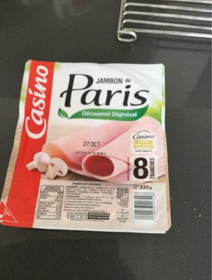 Jambon de Paris découenne dégraissé