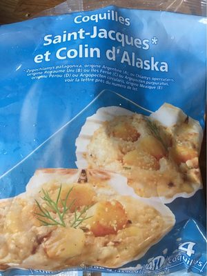 Coquilles Saint-Jacques* et Colin d'Alaska