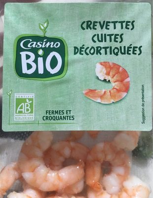 Crevettes cuites décortiquées