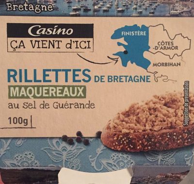 Rillettes de maquereaux au sel de Guérande