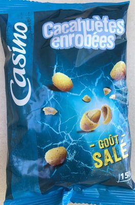 Cacahuètes enrobées goût salé