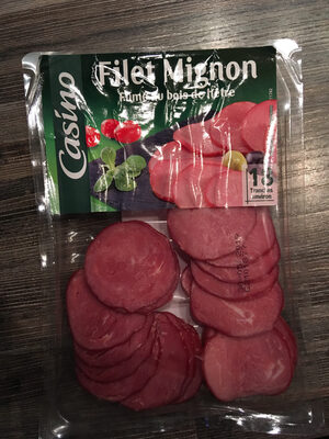 Filet mignon fumé fumé au bois de hêtre