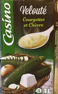 Velouté courgettes et chèvre