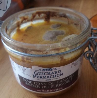 Foie Gras de canard entier du Perigord au sauternes