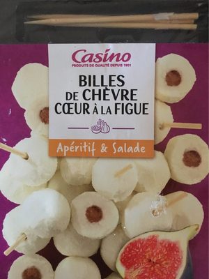Billes de chèvre coeur à la figue