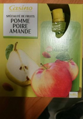 Spécialité de fruits pomme poire amande