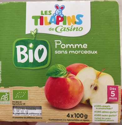 Pomme sans morceaux