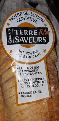 Pavé à base de farine Label Rouge