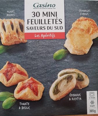 30 mini feuilletes saveurs du sud