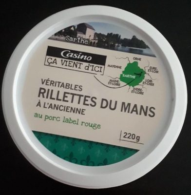 Véritables rillettes du Mans à l'ancienne