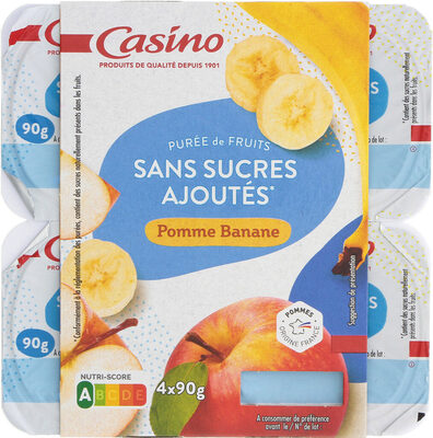 Purée de fruits Pomme Banane