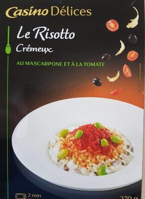 Risotto au mascarpone et à la tomate