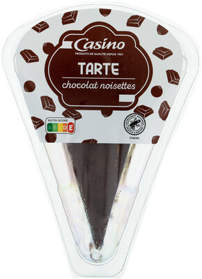 Tarte chocolat noisette