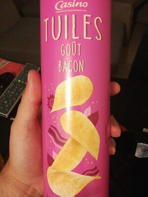 Tuiles goût bacon