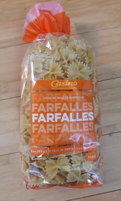 FARFALLES  Pâtes de qualité supérieure