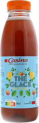 Thé glacé saveur mangue