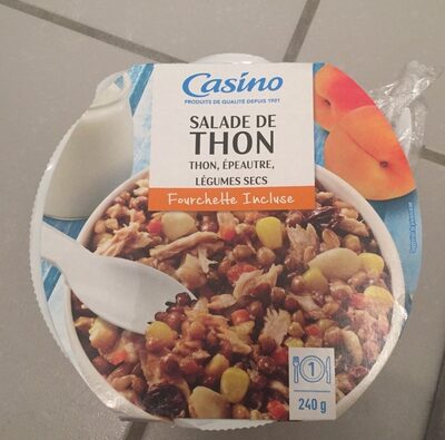 Salade Thon, Epeautre, Légumes secs
