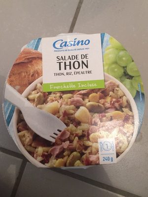 Salade de thon, riz, épeautre