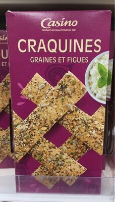 Craquines Figues et Graines
