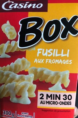 Fusilli aux fromages