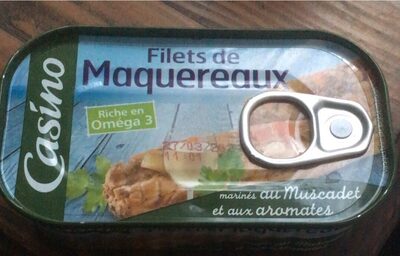 Filets de Maquereaux marinés au Muscadet et aux aromates (Lot de 3)