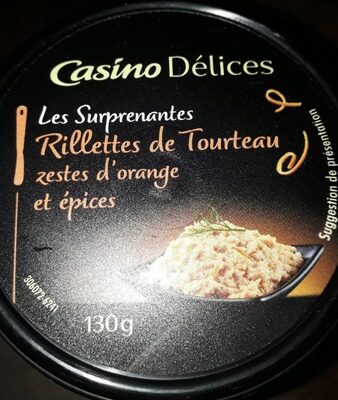 Rillettes de tourteau zestes d'orange et épices
