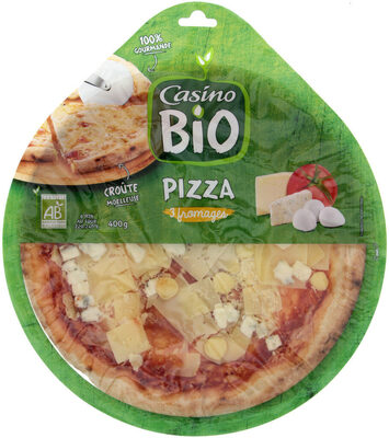 Pizza 3 fromages Bio