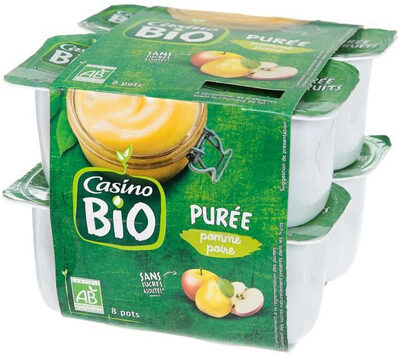 Purée pomme poire