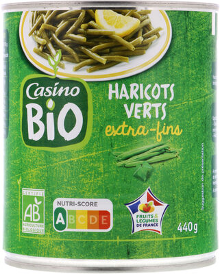 Haricots verts extrafins